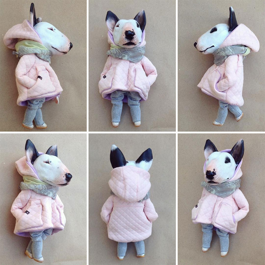 Russian Artist Makes Clay Dolls That Are Cute And Fashionable