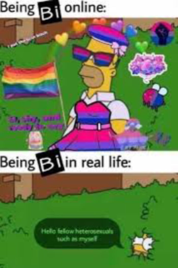 *awkward Bi Hand Motions*