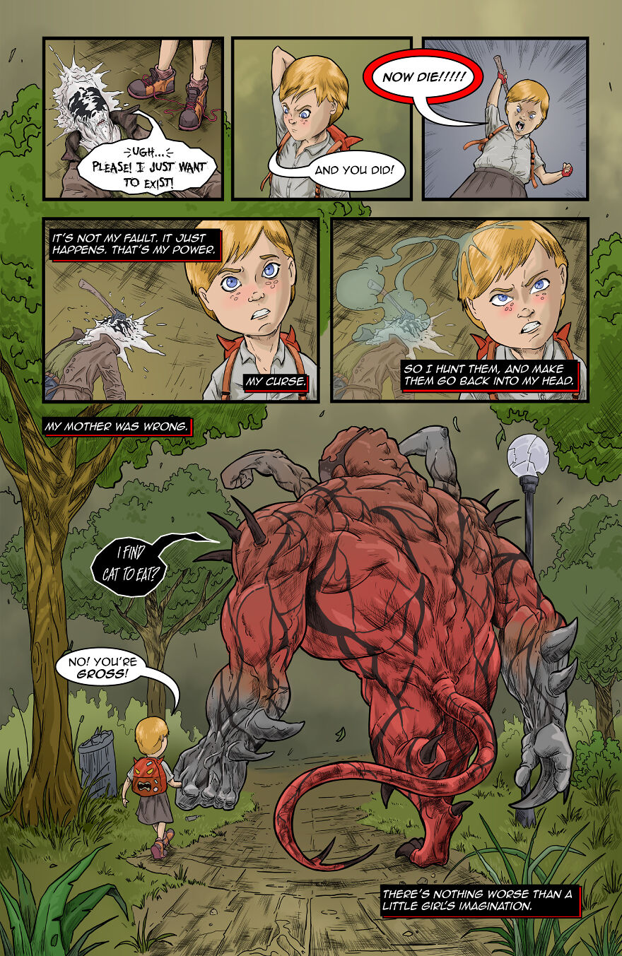 Worst Nightmares- Short Web Comic