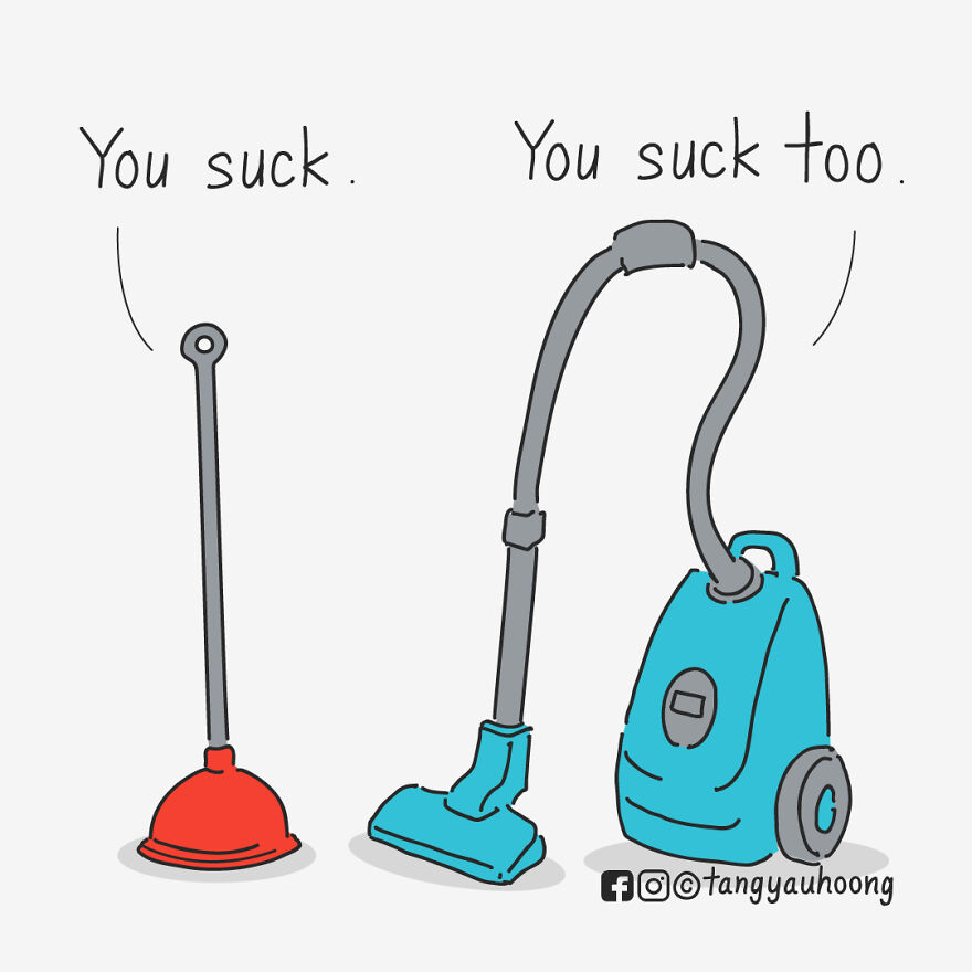 I Drew 23 Comics To Show How Unexpected Surprises Happen When We Look At Things Differently.