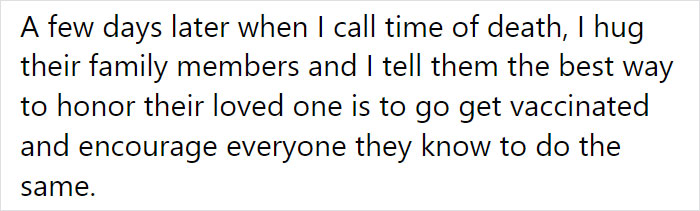 "I'm Sorry, It's Too Late" - Doctor Reveals What She Tells Unvaccinated Patients Dying From Covid "I'm Sorry, It's Too Late" - Doctor Reveals What She Tells Unvaccinated Patients Dying From Covid
