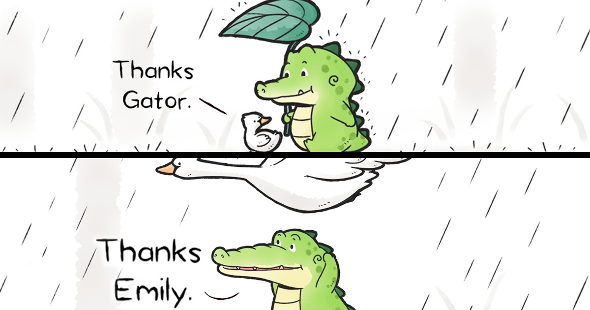 Here Are My 30 Most Recent Buddy Gator Comics To Celebrate The 1-Year Anniversary