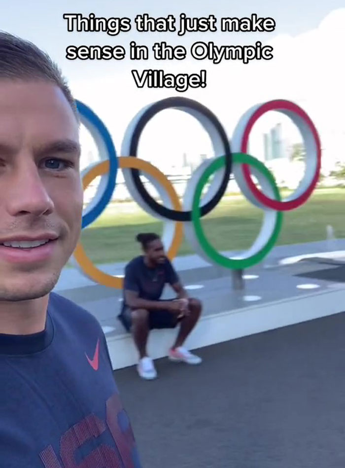 Athlete Shows Off All The Cool Stuff In The Olympic Village In Tokyo That Most Of Us Never See Athlete Shows Off All The Cool Stuff In The Olympic Village In Tokyo That Most Of Us Never See