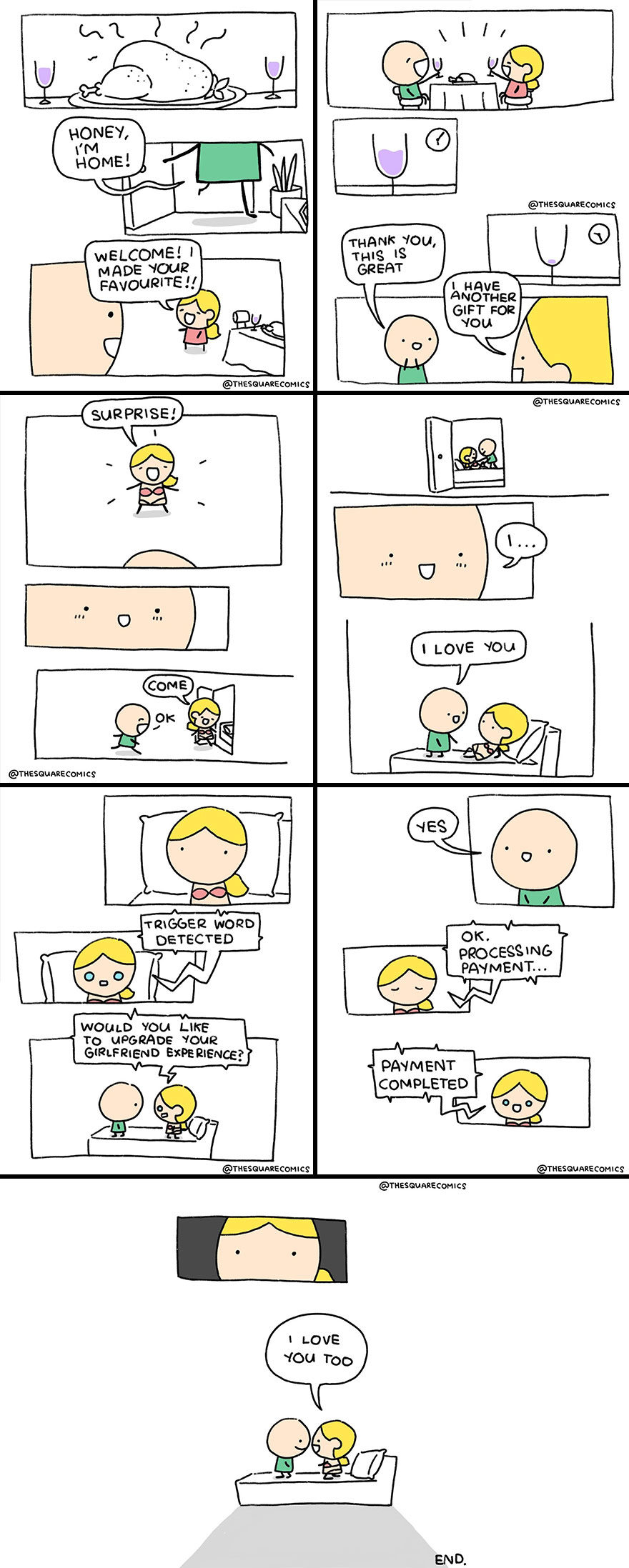 Fun Square Comics, Part 3