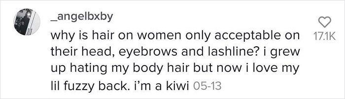 Woman's Explanation On Why Males And Females Have Different Body Hair Standards Goes Viral