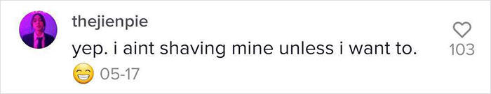 Woman's Explanation On Why Males And Females Have Different Body Hair Standards Goes Viral