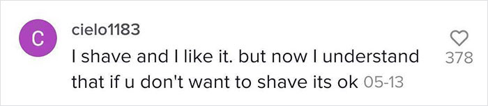 Woman's Explanation On Why Males And Females Have Different Body Hair Standards Goes Viral