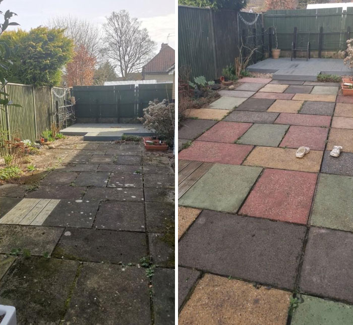 We Had No Idea The Patio Was Hiding So Many Colors