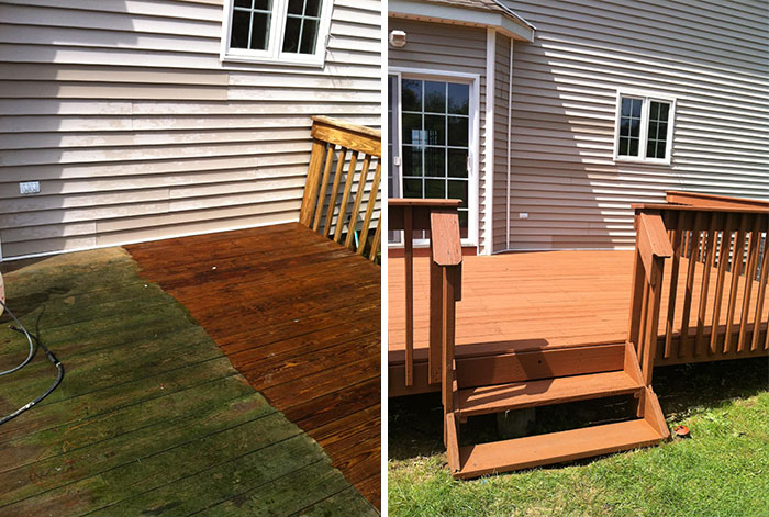 Before, Wash Than Paint