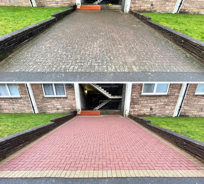 Who Knew That Was Under There? Asked To Clean The Mono-Block Only, Hopefully Asked Back To Do The Wall At Some Point