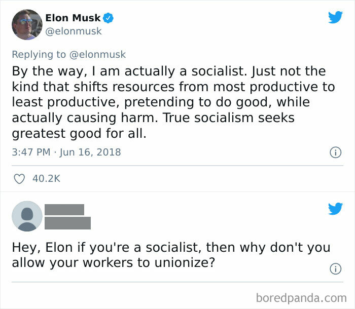 Capitalist Scumbag Thinks He's A Socialist