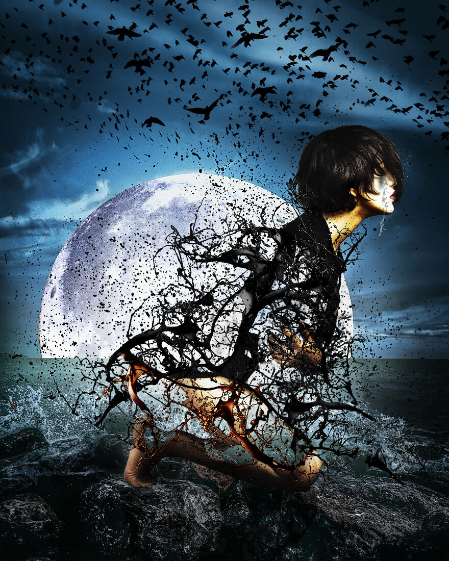 I Created 40 Surreal Art Pieces Trying To Better My Life