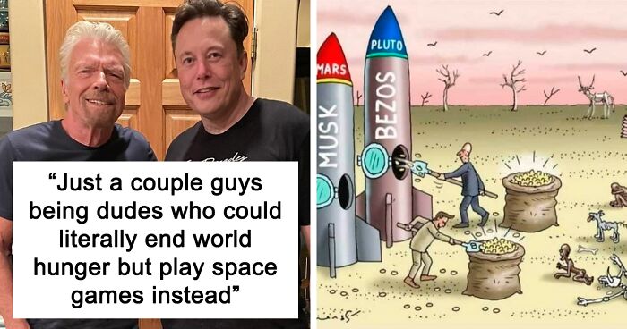 ‘They Could End World Hunger But Instead They Race For Space’: 30 Of The Most Honest Reactions To The Billionaire Space Race