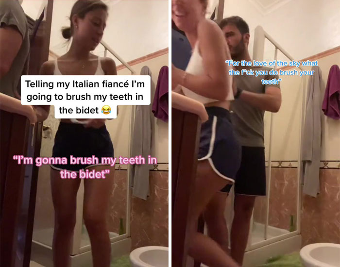 Telling My Italian Fiancé I'm Going To Brush My Teeth In The Bidet
