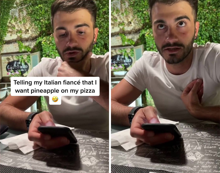 Telling My Italian Fiancé That I Want Pineapple On My Pizza