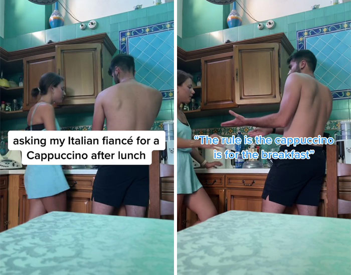Asking My Italian Fiancé For A Cappuccino After Lunch