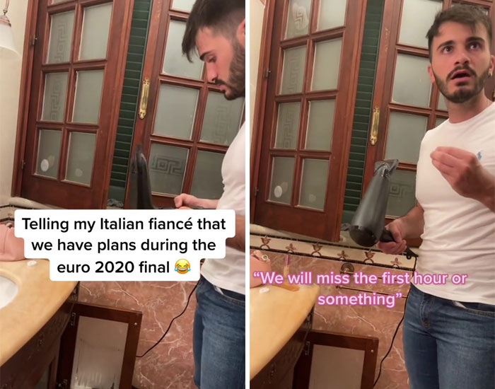 Telling My Italian Fiancé We Have Plans During The Euro 2020 Final