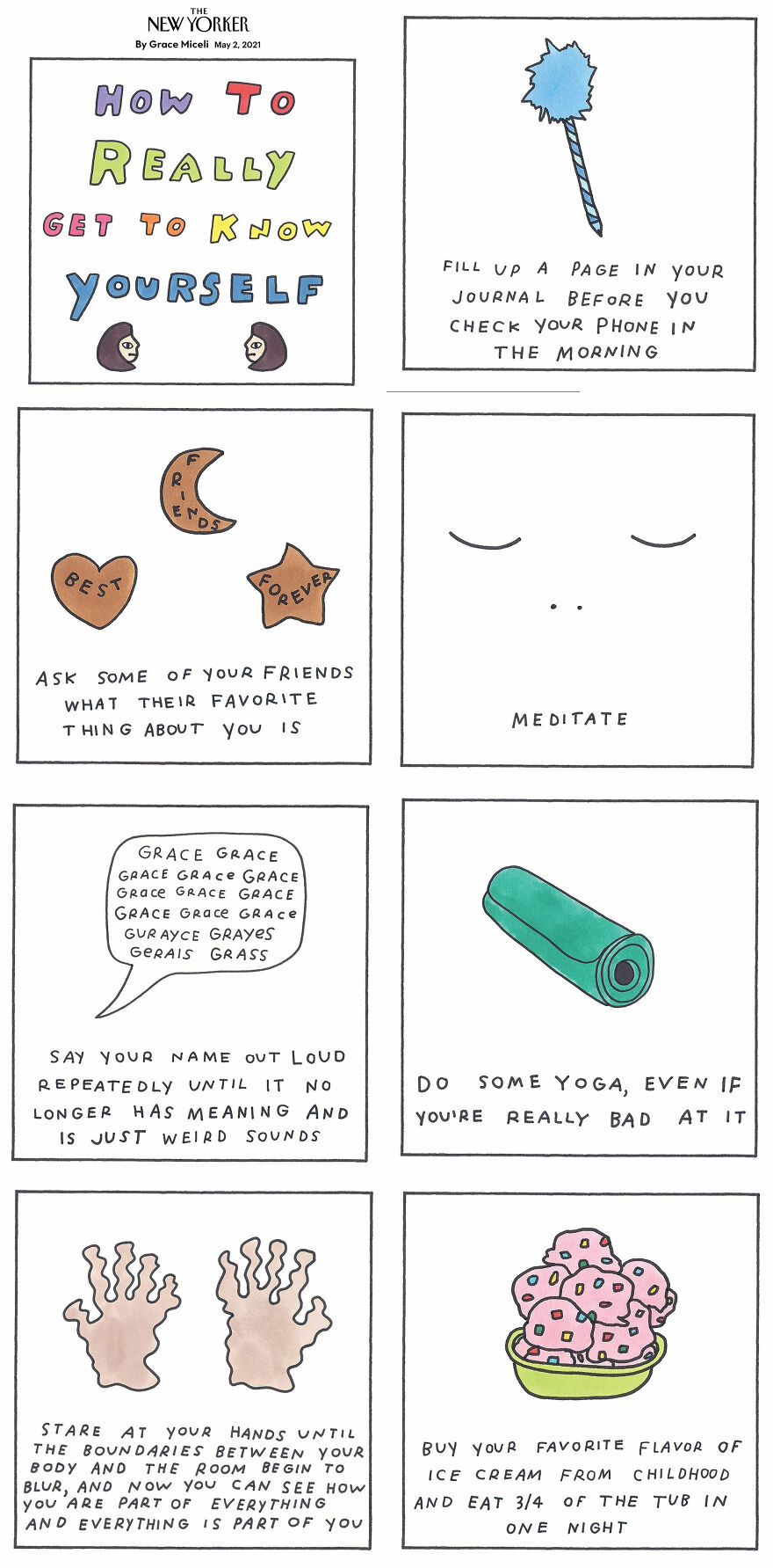 Grace Miceli Illustrates Her Amusing Observations About Life And Psychology
