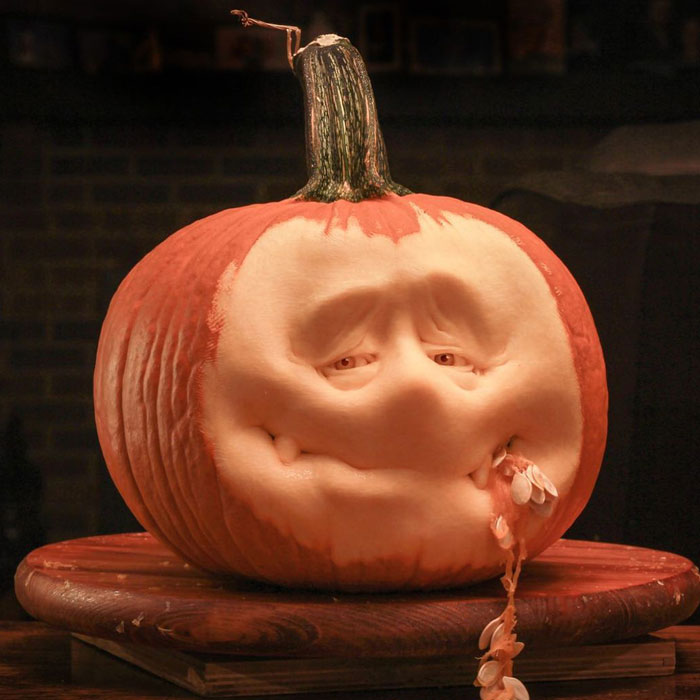 I Make Fruit And Vegetable Carvings That Are Inspired By Pop Culture, Horror, Fantasy, And More (40 Pics)