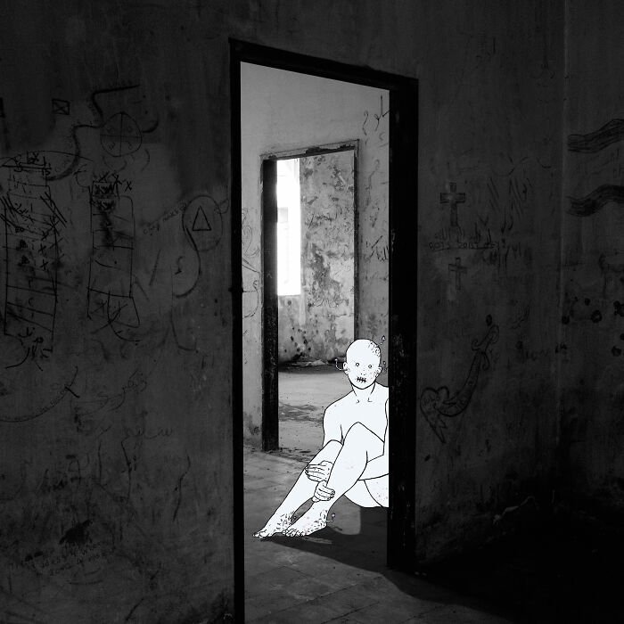 Cover Art For My Ep, Mixed Media.