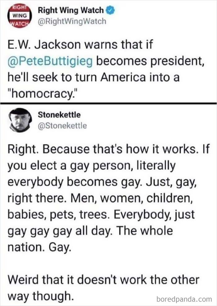 Gay Here, Gay There, Gay Everwhere, That's How It Works, Right?