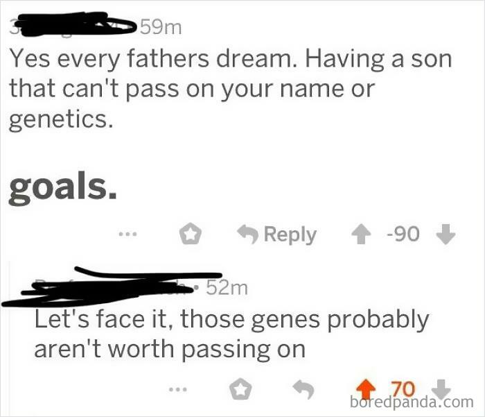 On A Post About Accepting A Gay Child