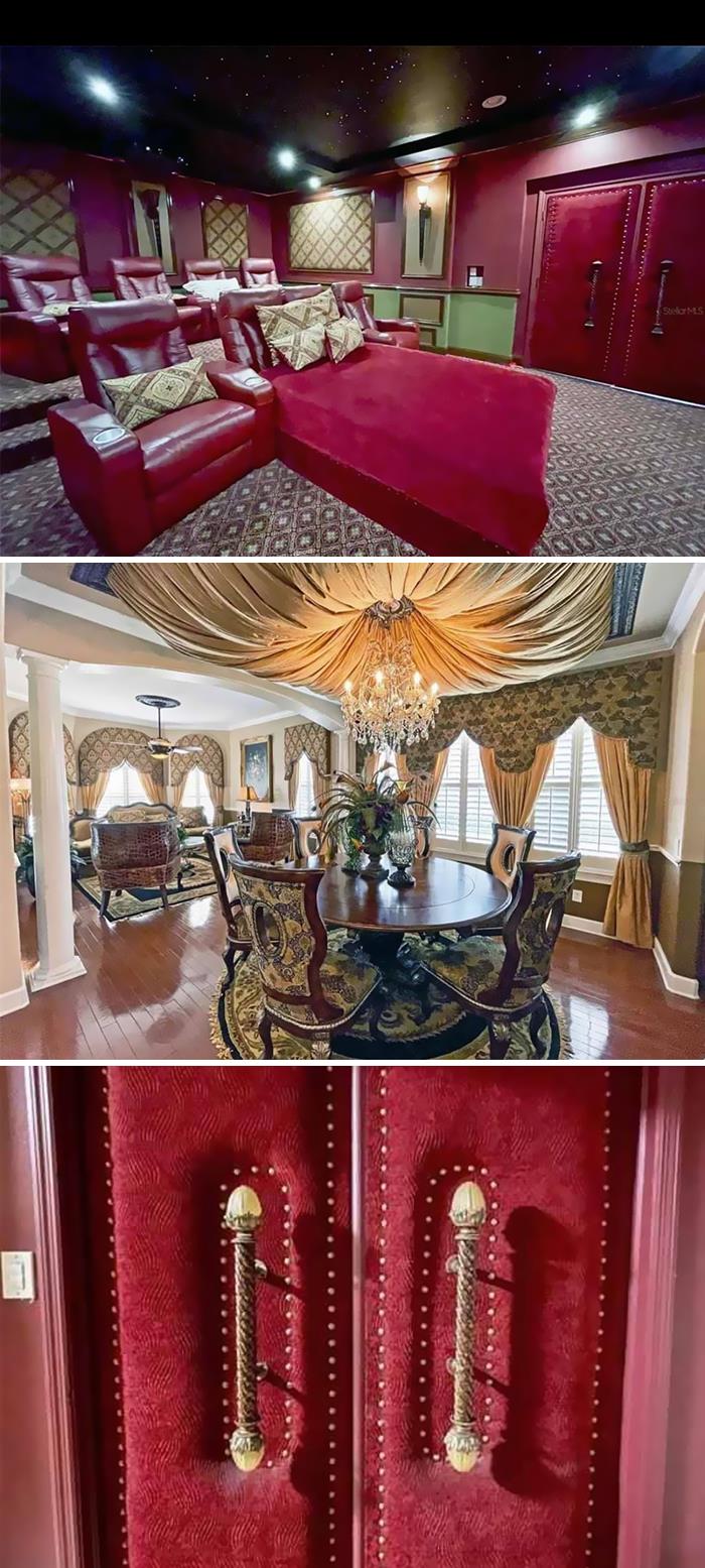 Stay Safe In The Movie Theater Folks! And What In The Name Of Upside Down Parachutes Is On The Dining Room Ceiling!?!