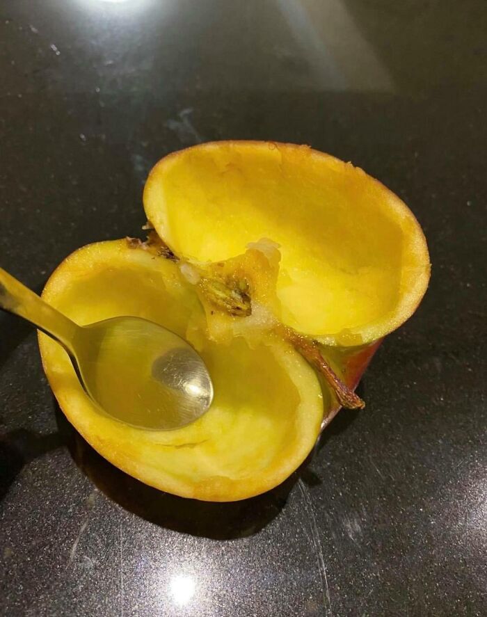 Eating An Apple To Start My Day