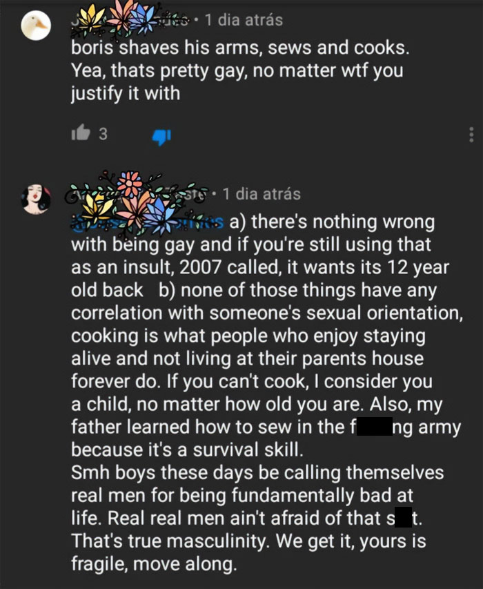 On A Video About A Man Sewing A Hat For His Cat