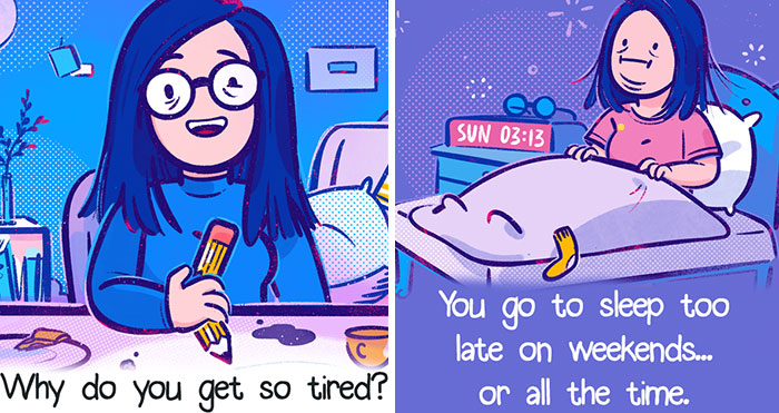 I Create Comics That Give Advice About Simple Life Situations