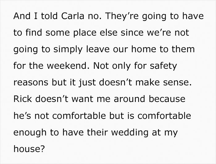 Guy Gets Uninvited From His Best Friend's Wedding Over Her Jealous Fiancé, Doesn't Want To Let Them Have The Wedding On His Property Anymore Guy Gets Uninvited From His Best Friend's Wedding Over Her Jealous Fiancé, Doesn't Want To Let Them Have The Wedding On His Property Anymore