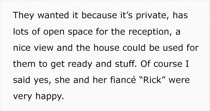 Guy Gets Uninvited From His Best Friend's Wedding Over Her Jealous Fiancé, Doesn't Want To Let Them Have The Wedding On His Property Anymore Guy Gets Uninvited From His Best Friend's Wedding Over Her Jealous Fiancé, Doesn't Want To Let Them Have The Wedding On His Property Anymore