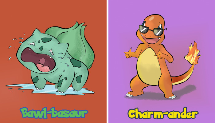 I Parodied All 151 Original Pokemon, And Here Are The First 40 In Order