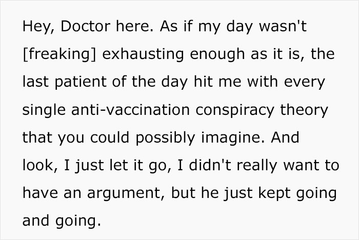 Doctor Is Going Viral For Shutting Down Anti-Vaxxers Who Claim Their Opinion Is Just As Valid As His