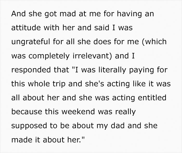 Mom Wants To Be Included In This Father-Daughter Camping Trip, Ruins It By Making It About Her Mom Wants To Be Included In This Father-Daughter Camping Trip, Ruins It By Making It About Her