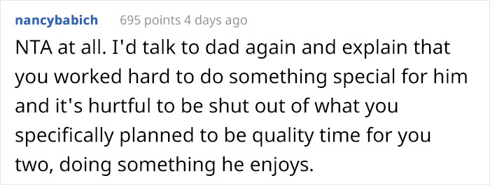 Mom Wants To Be Included In This Father-Daughter Camping Trip, Ruins It By Making It About Her Mom Wants To Be Included In This Father-Daughter Camping Trip, Ruins It By Making It About Her