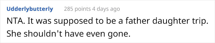 Mom Wants To Be Included In This Father-Daughter Camping Trip, Ruins It By Making It About Her Mom Wants To Be Included In This Father-Daughter Camping Trip, Ruins It By Making It About Her