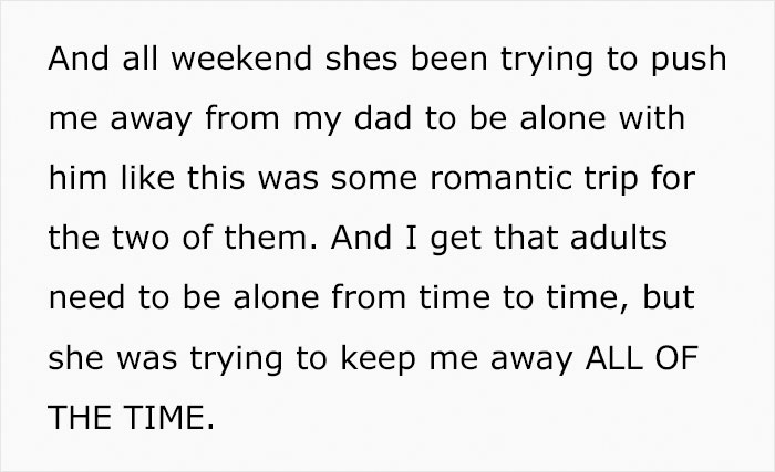 Mom Wants To Be Included In This Father-Daughter Camping Trip, Ruins It By Making It About Her Mom Wants To Be Included In This Father-Daughter Camping Trip, Ruins It By Making It About Her