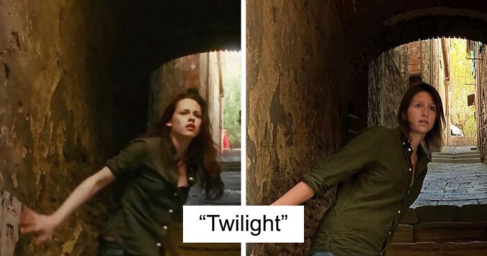 We Find The Exact Locations From Movies And Films And Do Our Best To Recreate Scenes From Them (16 Pics)