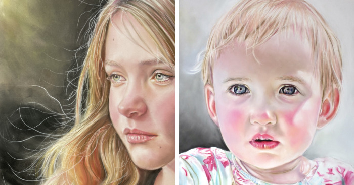I Create Emotive Pastel Portraits