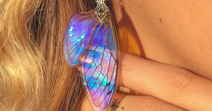 I Create Magical Pieces With Real Insect Wings To Give Them New Life