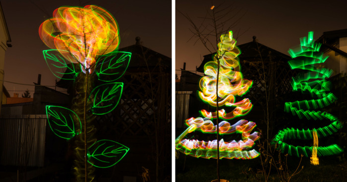 I Painted 10 Pictures With Light