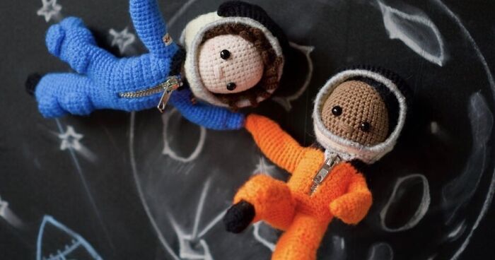 I Crochet Famous Women In Science To Create Role Models And Awareness (14 Pics)