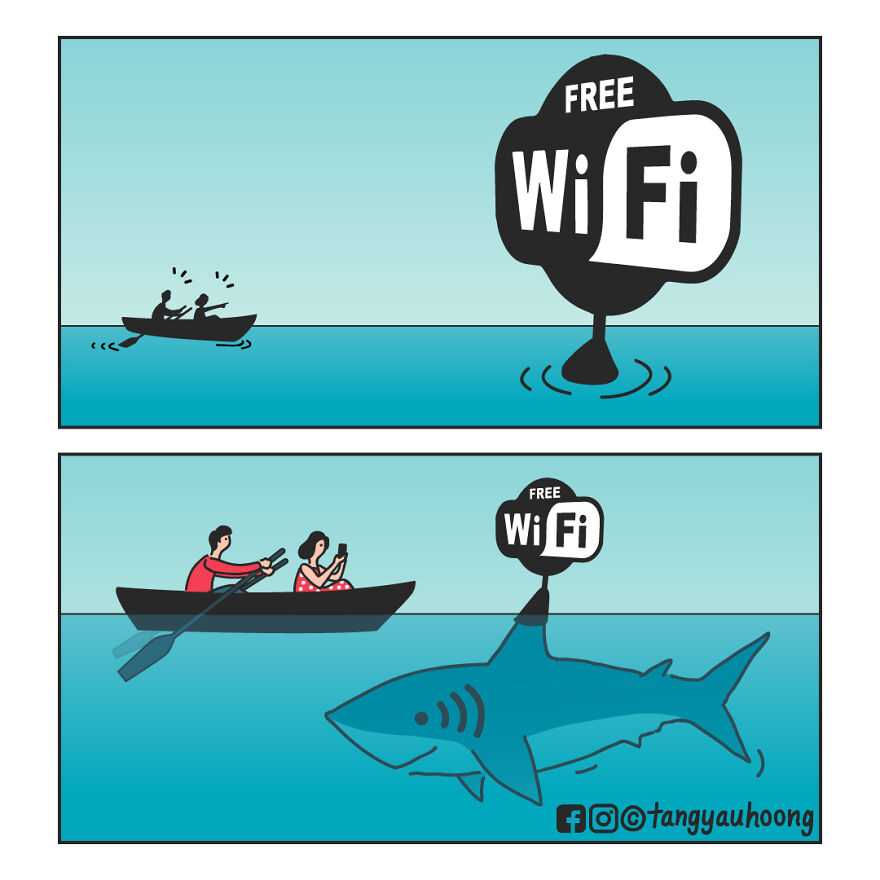 I Drew 23 Comics To Show How Unexpected Surprises Happen When We Look At Things Differently.