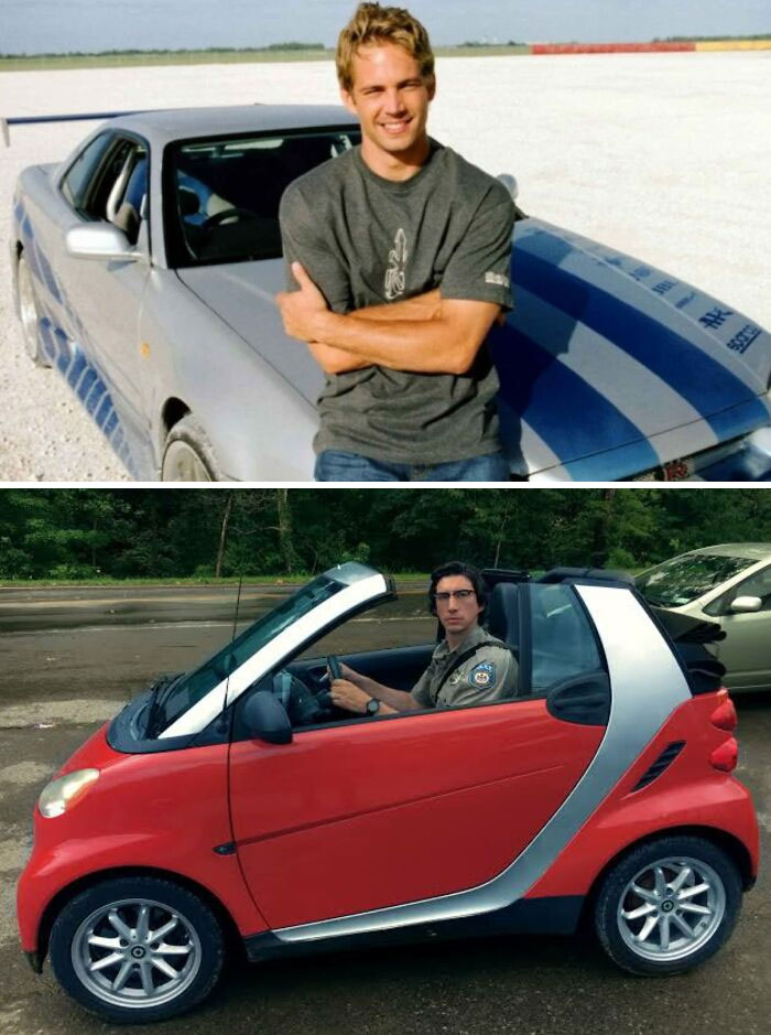 Despite Being A Walker, Paul Walker Was Cast In The Fast & Furious Movies Because The Director Couldn't Get Adam Driver For The Lead Role