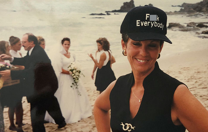 Just Found This Picture Of My Grandma In A Wonderful Hat At My Aunt’s Wedding
