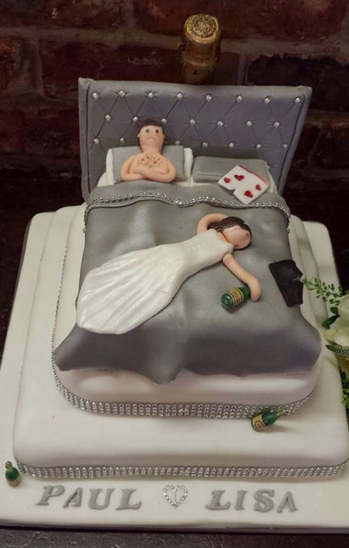 Spot On Cake At The Wedding I Was At Today