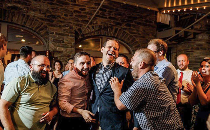 My Friends And I Were Having So Much Fun At A Wedding We Became A Stock Photo