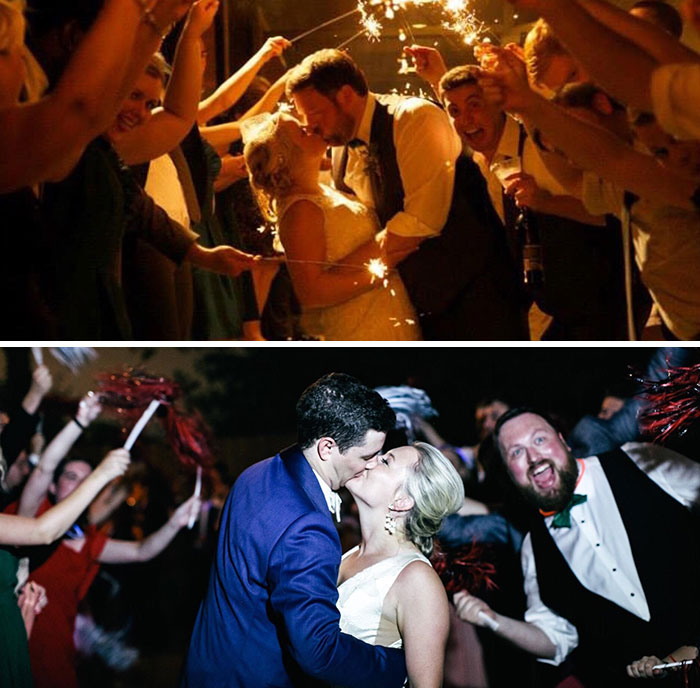 My Friend Photobombed My Wedding Picture Four Years Ago. A Few Weeks Ago I Got Him Back