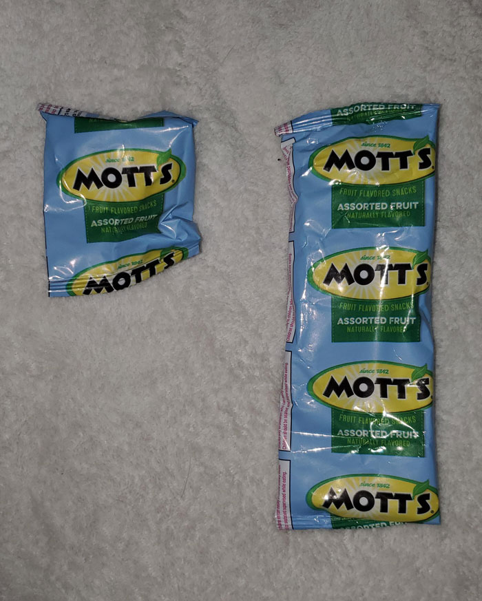 My Fruit Snacks Bags Were Never Cut, So Now I Have A Mega Fruit Snacks Bag
